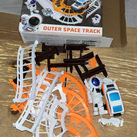 Astronaut Spaceship Track Set - Outer Space Toy Set for Kids